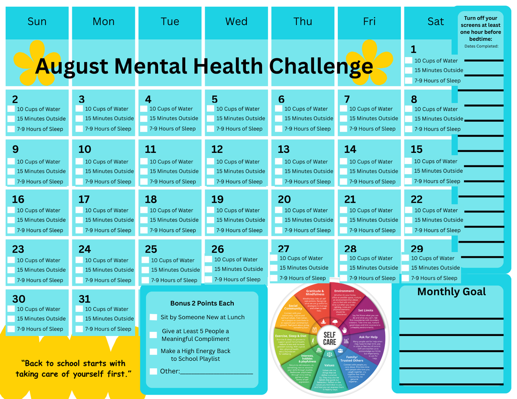 Aug challenge