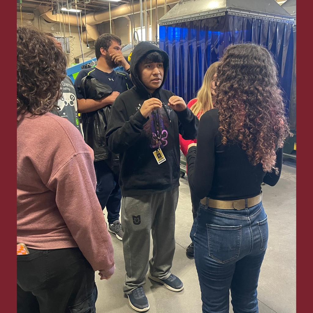 Students on a field trip at TCAT