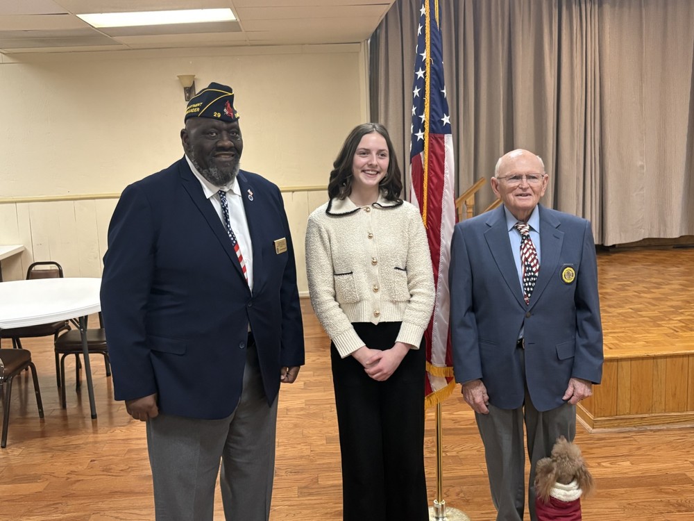 Lucy Foy Wins Third Consecutive American Legion Oratorical Title