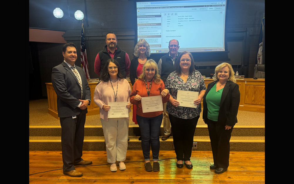 Pre-K 3 School Board Recognition