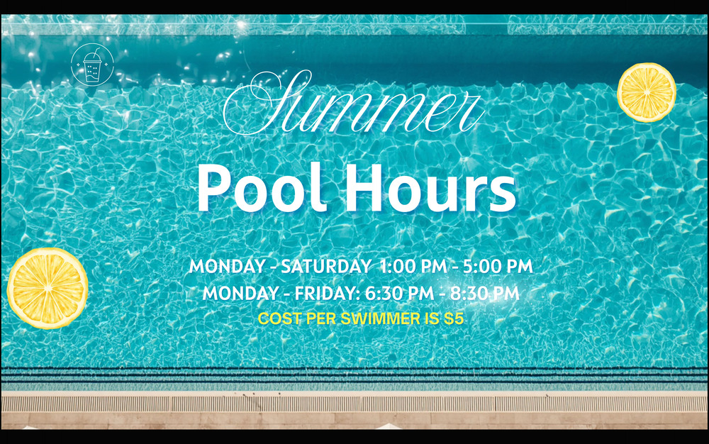 summer pool hours