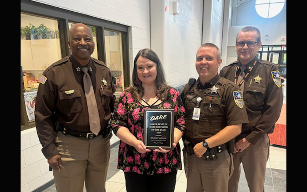 Lawson is VA DARE Teacher of the Year
