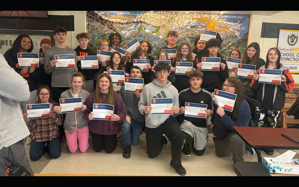 VHS - CIS Students pass MOS PPT Certification