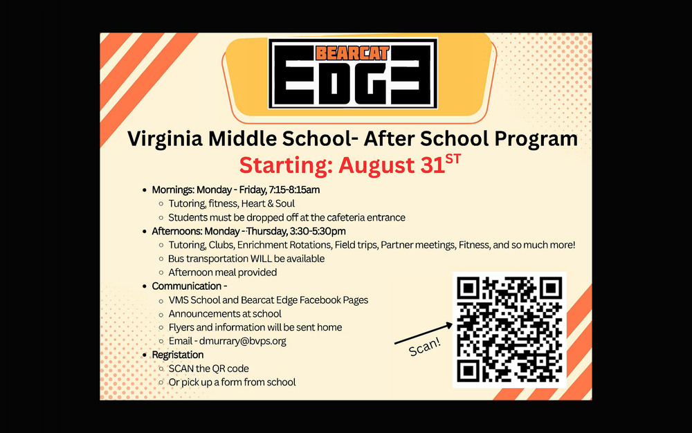 VMS After School Starting Aug. 31