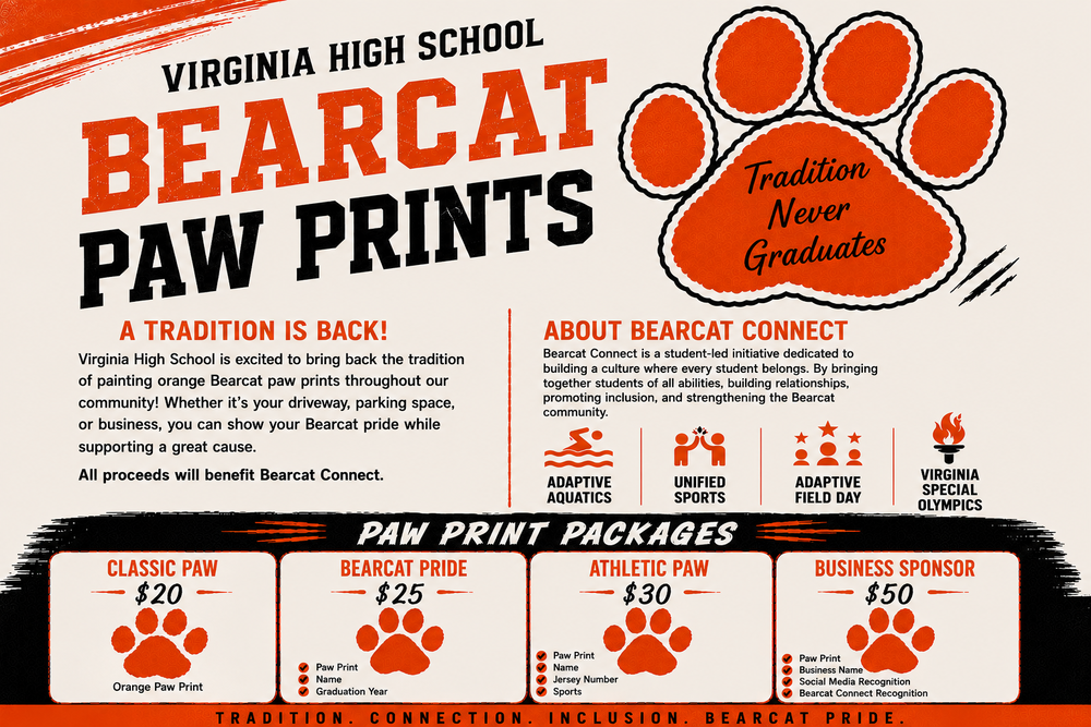 Bearcat Paw Prints