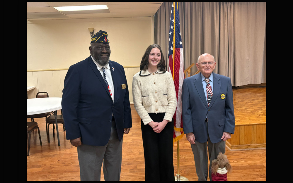 Lucy Foy Wins American Legion Contest