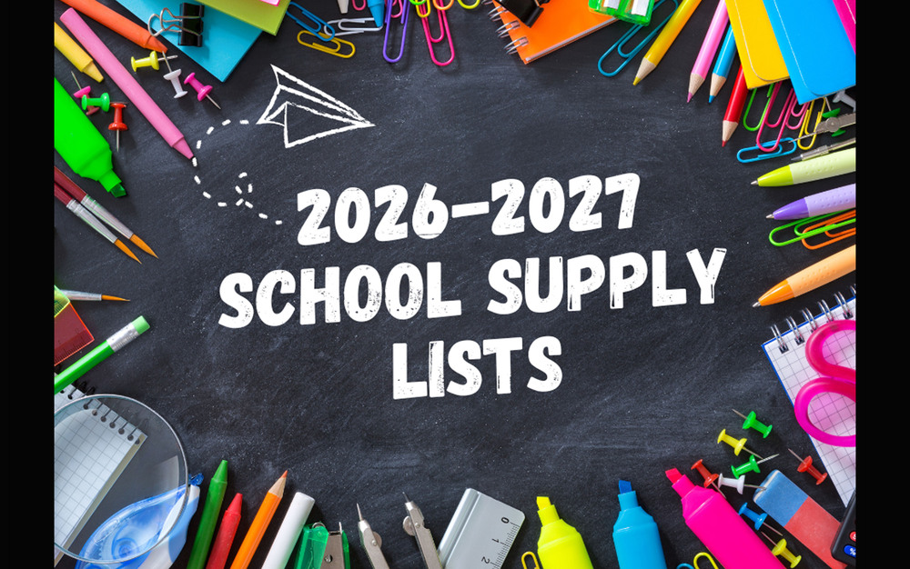 26-27 School Supply Lists