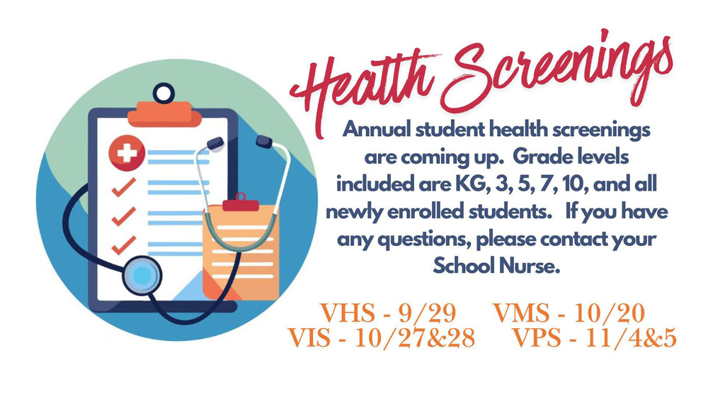 Fall Health Screenings