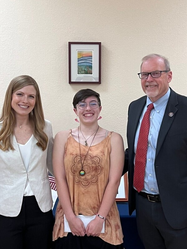 Moria McKenzie Wins Congressional Art Contest