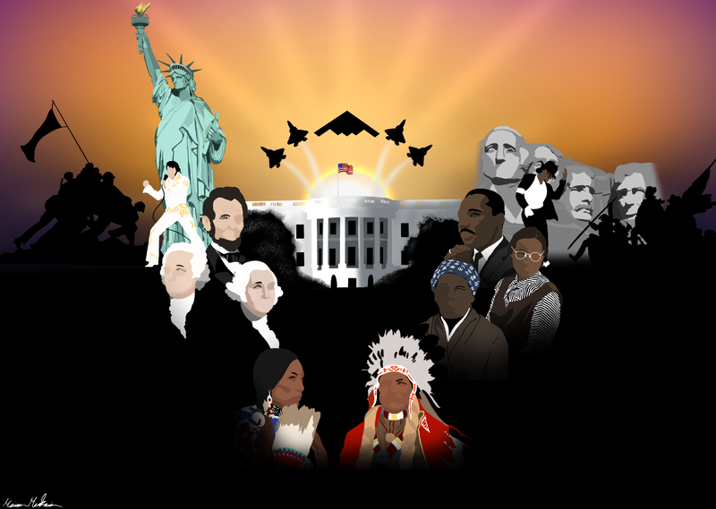 Moria McKenzie artwork "From Sea to Shining Sea"