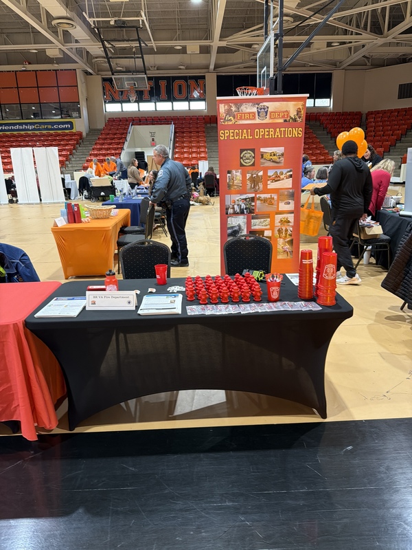 Fire Department Table