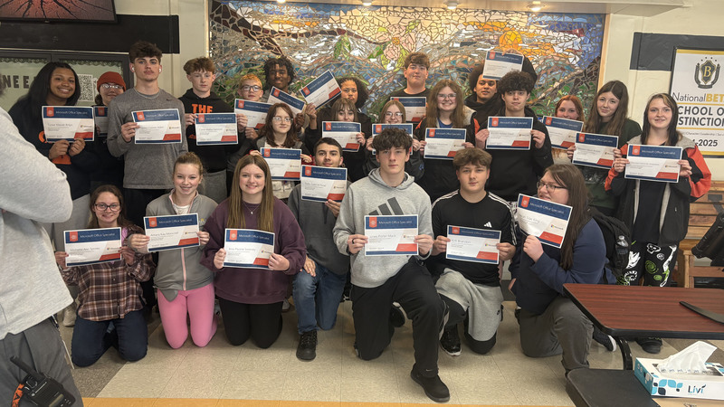 VHS - CIS students pass MOS PPT Certification Exam