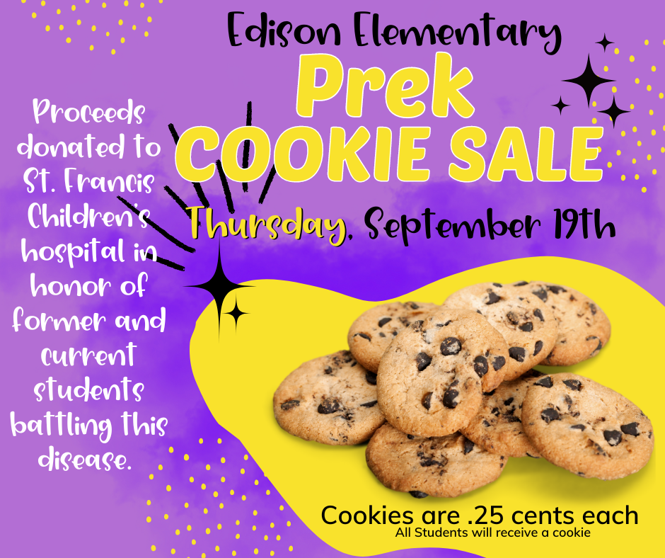 PreK Cookie Sale