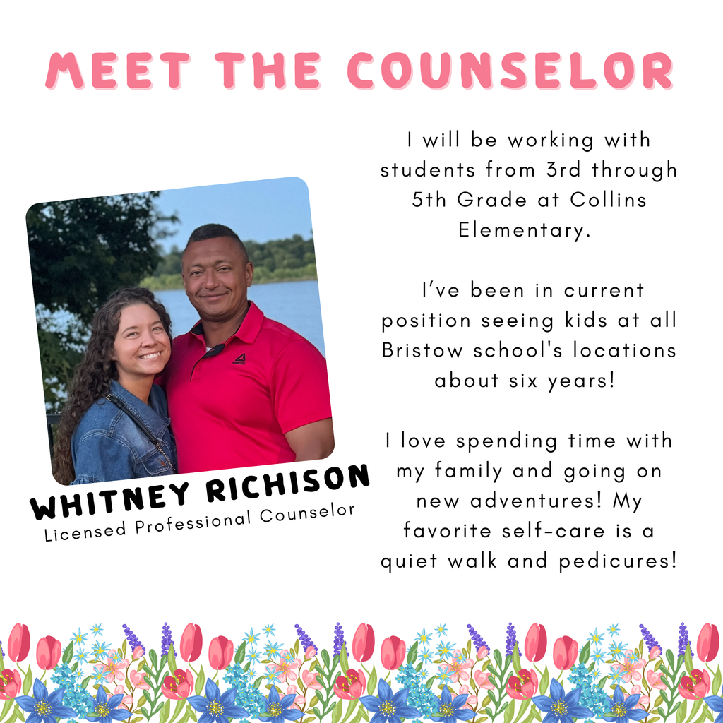 Collins Licensed Professional Counselor: Mrs. Richison