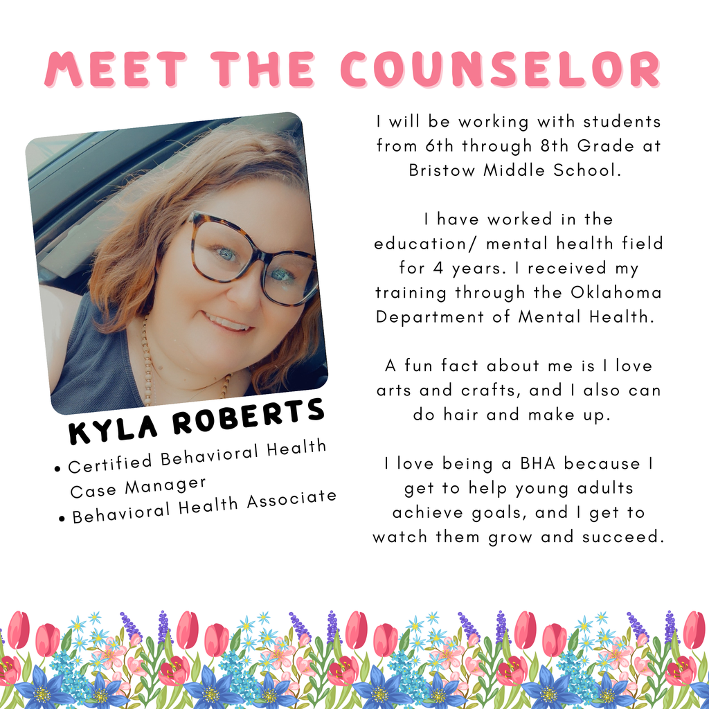 Middle School Behavioral Health Aide: Ms. Roberts