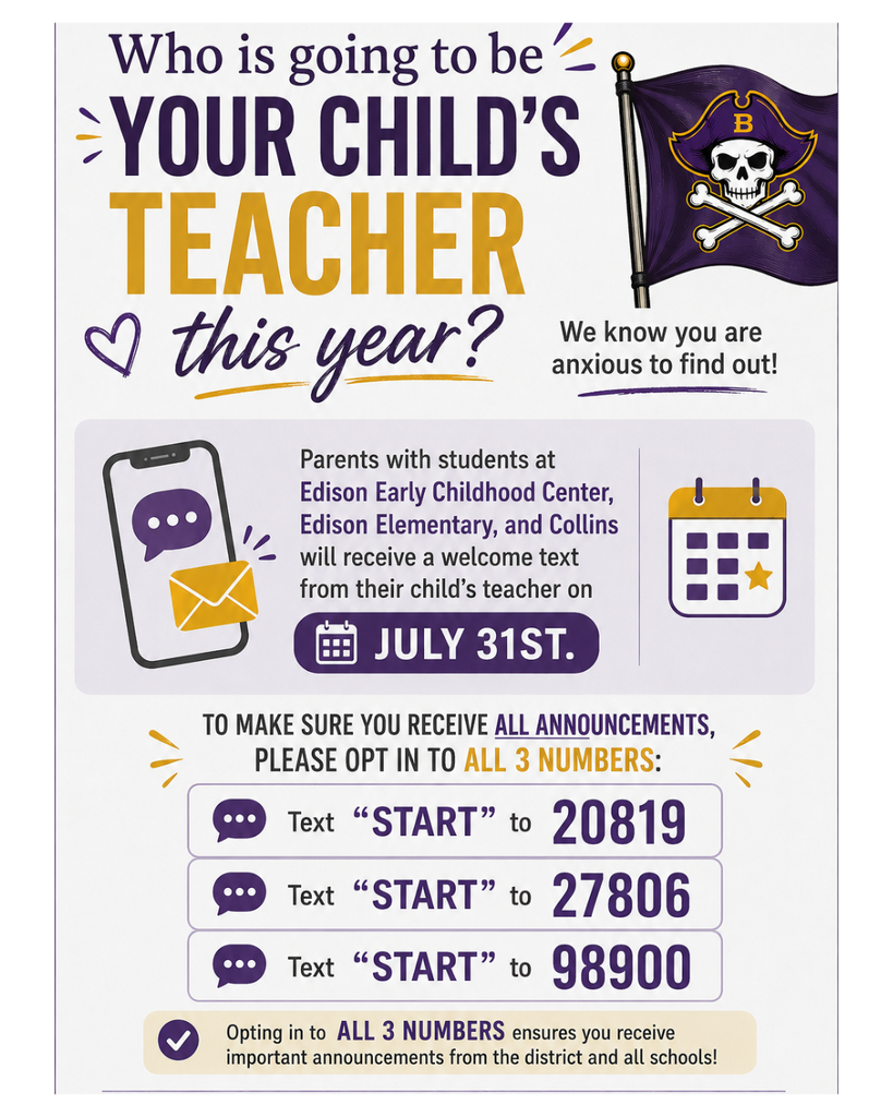 elementary teacher notification sign up