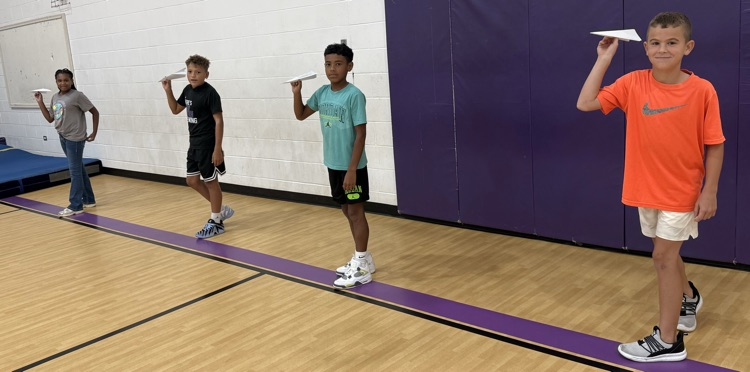 5th grade paper airplane tournament 