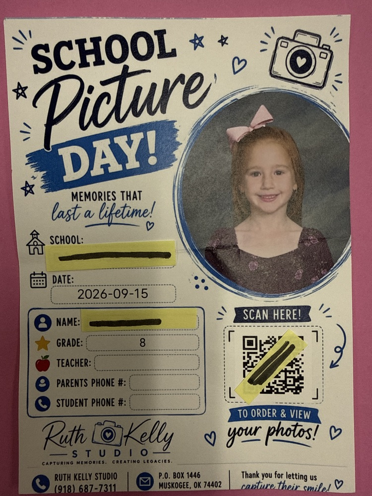 school portrait information graphic 