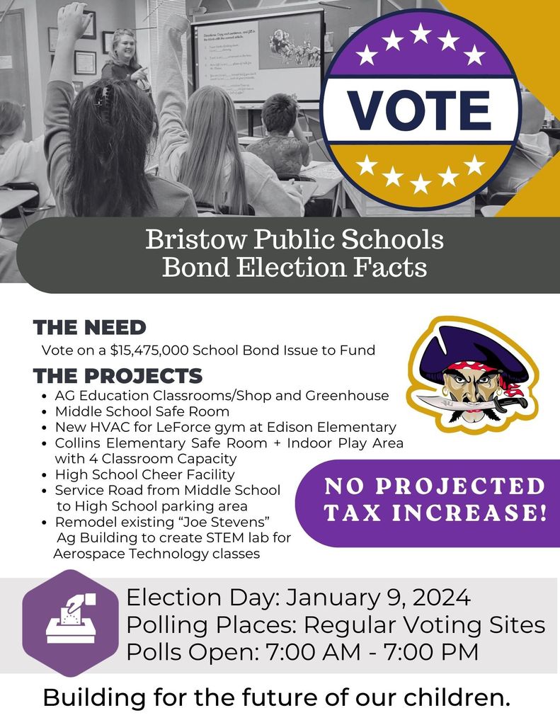 Bond Issue Flyer