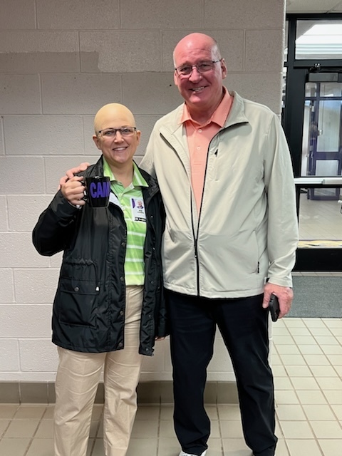 Teachers Dressed Up for Principal's Day