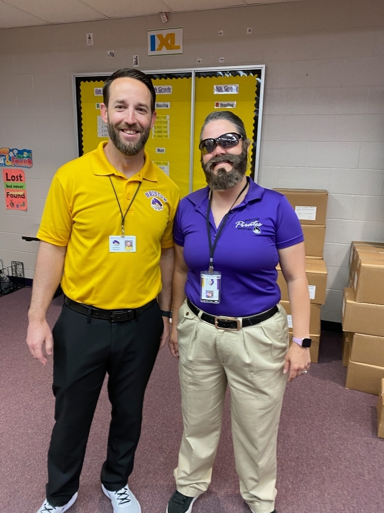 Teachers Dressed Up for Principal's Day