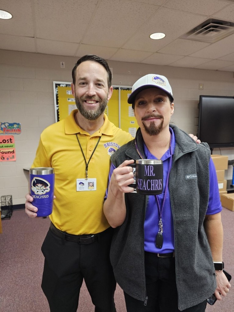 Teachers Dressed Up for Principal's Day