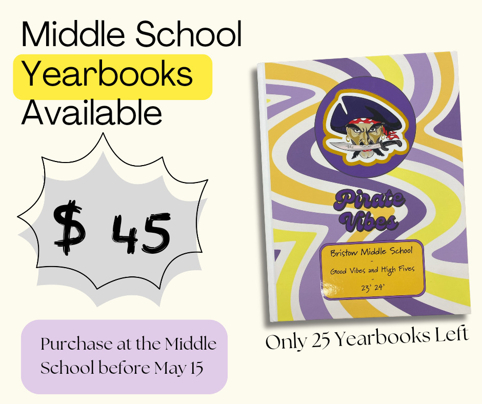 25 middle school yearbooks left