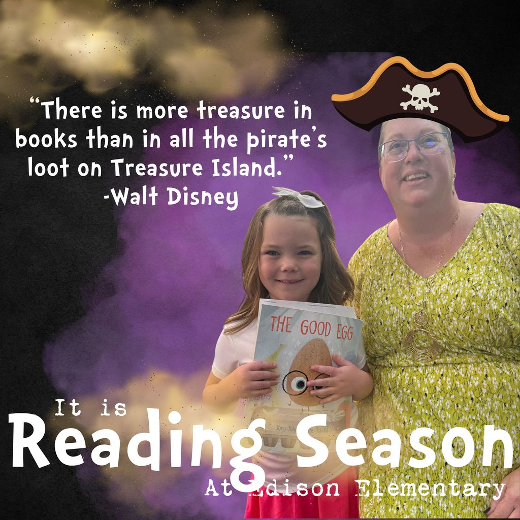 Reading Season at Edison Elementary