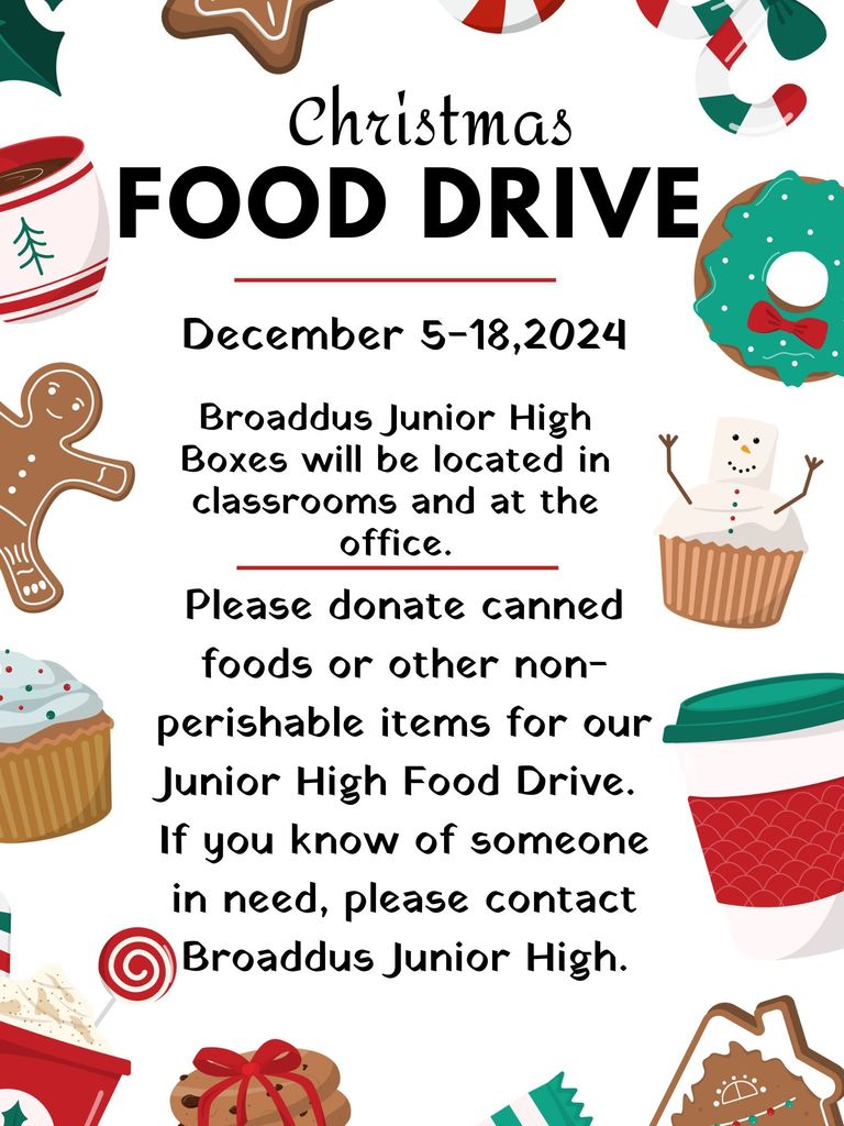 Food Drive Flyer