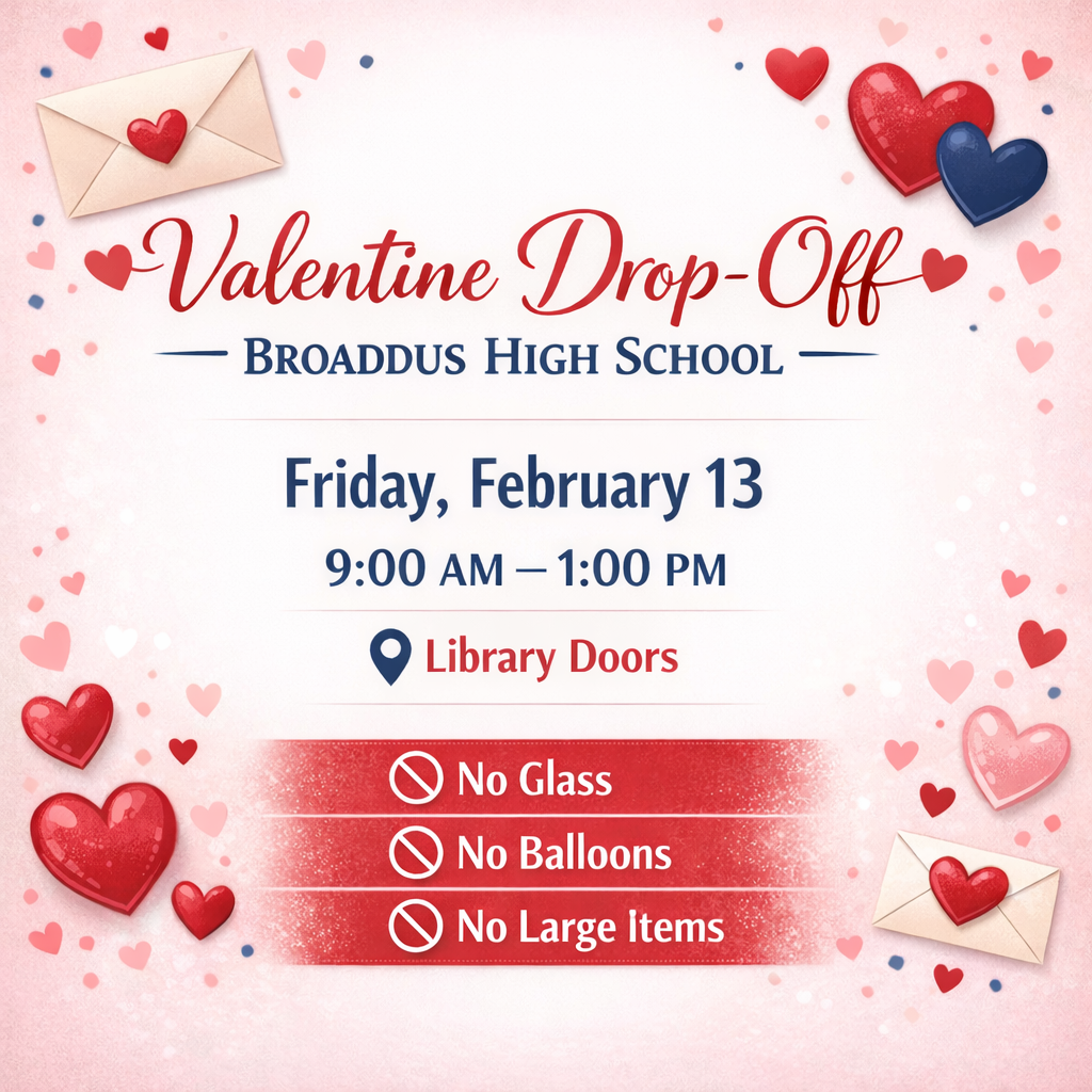 Valentine Drop off