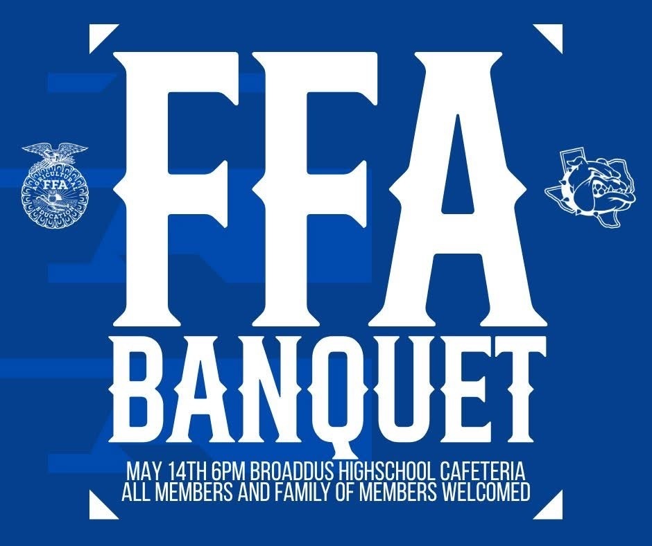 FFA BANQUET TONIGHT!!!! @ 6 PM