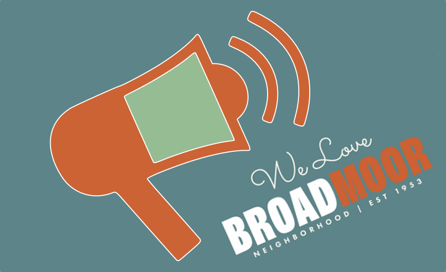 We love broadmoor neighborhood announcement icon