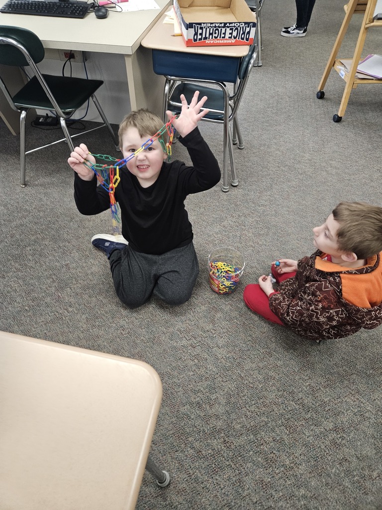 boys playing with chains