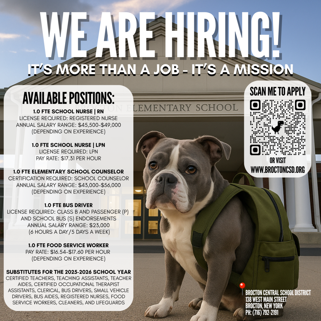 We Are Hiring!