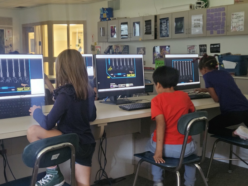 kids using sound mixers