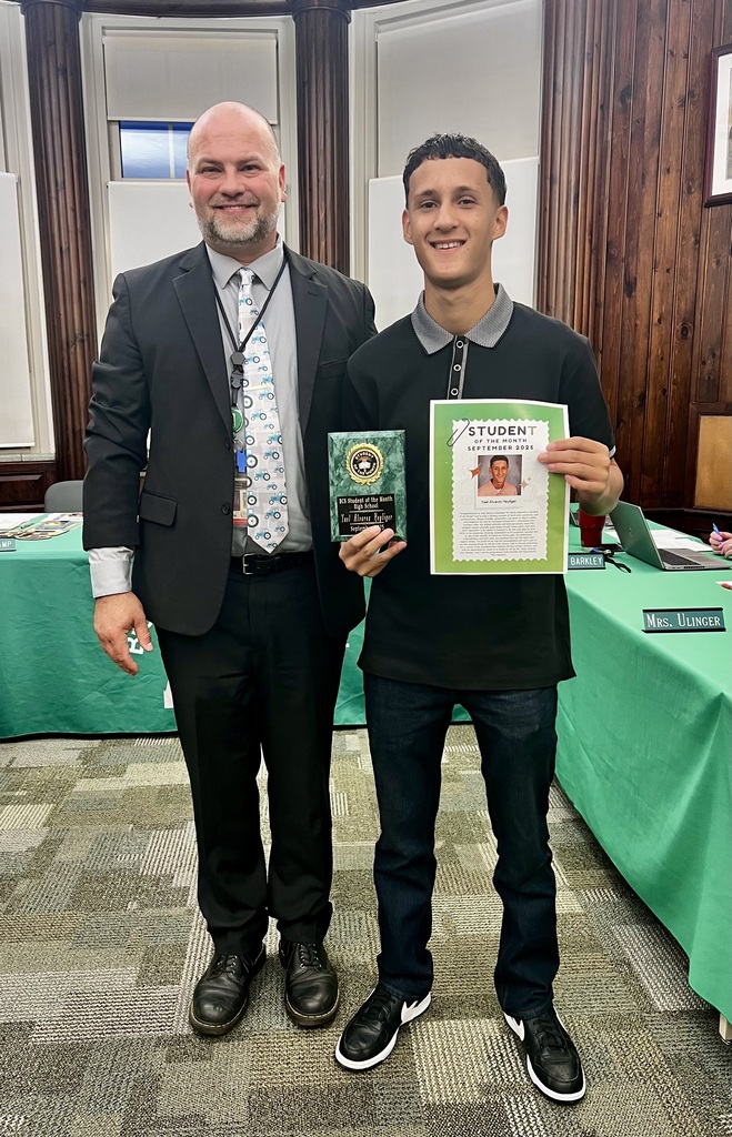 October High School Student of the Month