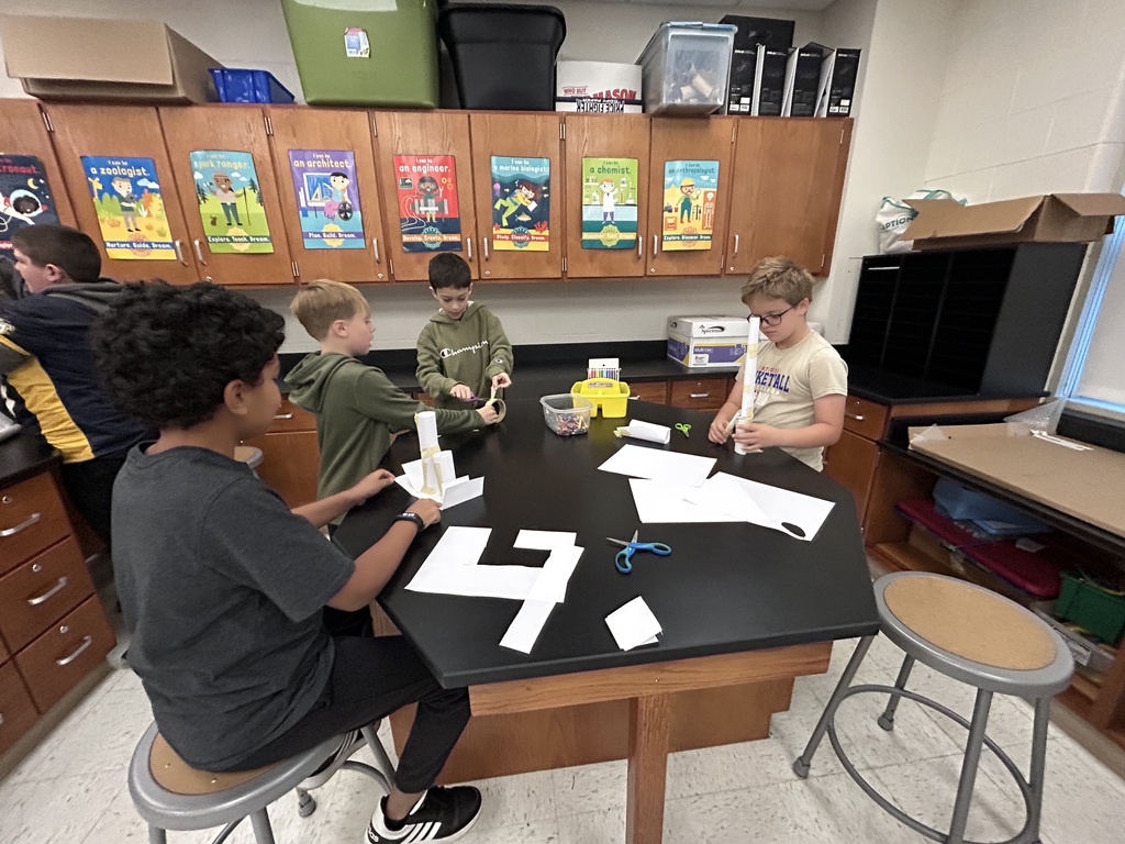 STEM Club Paper Tower Challenge