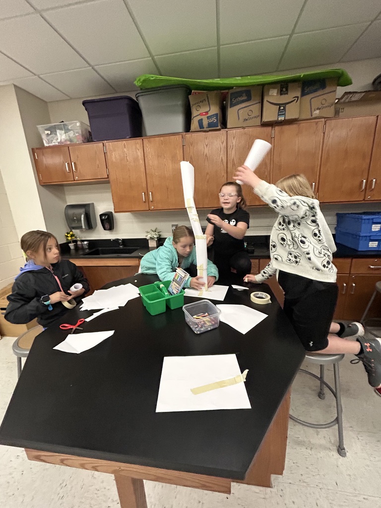 STEM Club Paper Tower Challenge