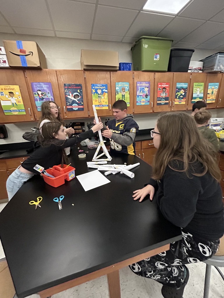 STEM Club Paper Tower Challenge