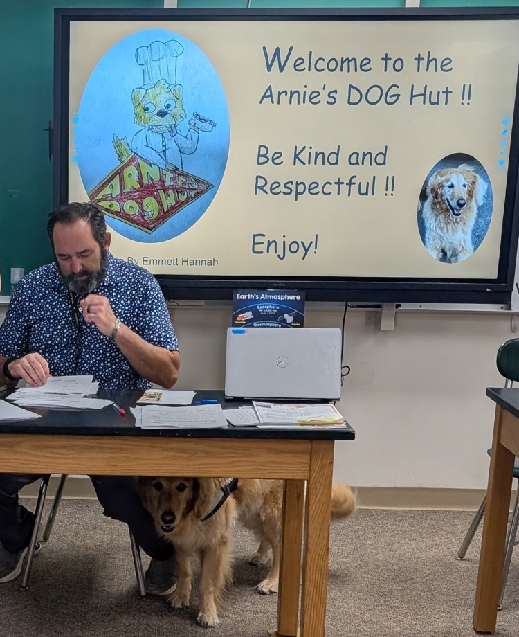 Mr. Vona and Arnie