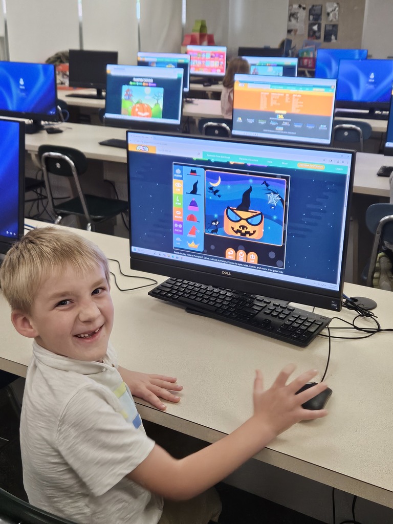 boy at computer