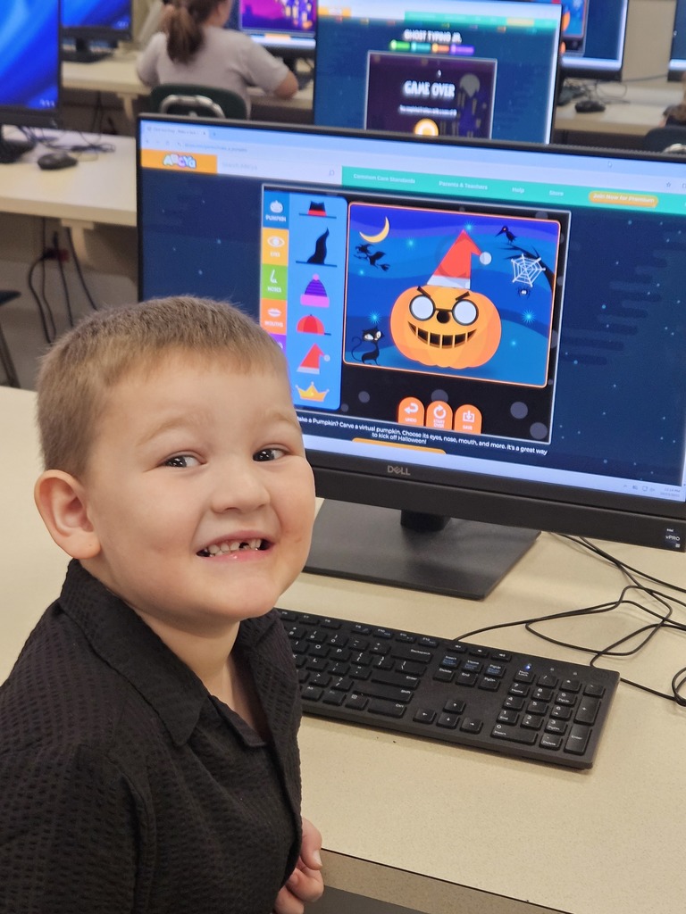 boy at computer