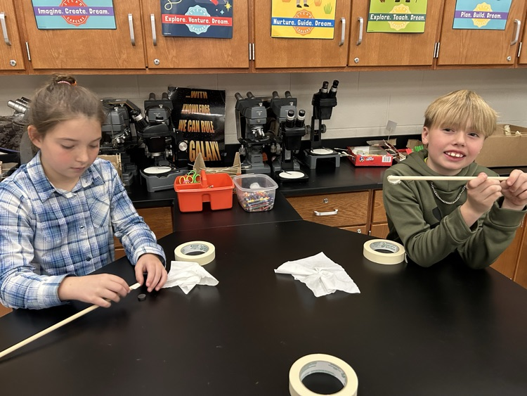 4th grade ghost stem 