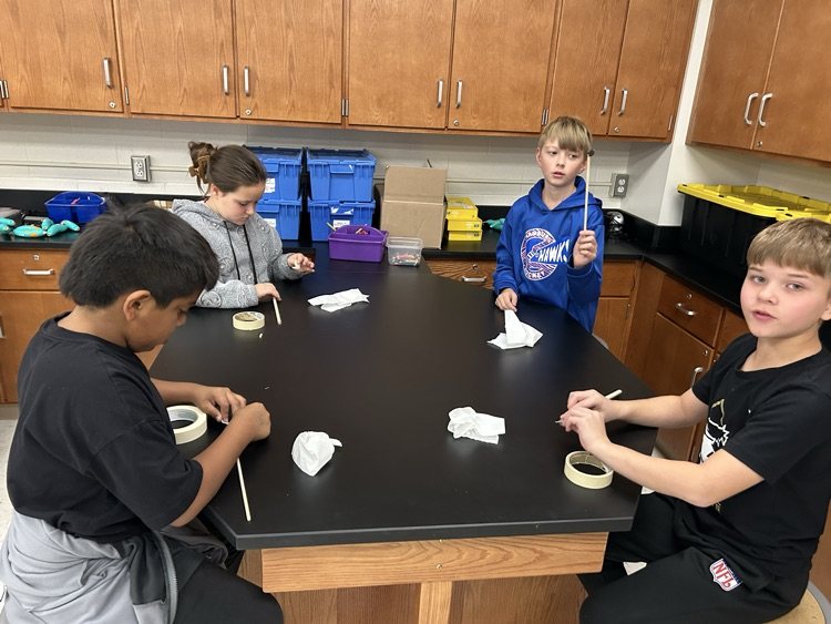 4th grade ghost stem 