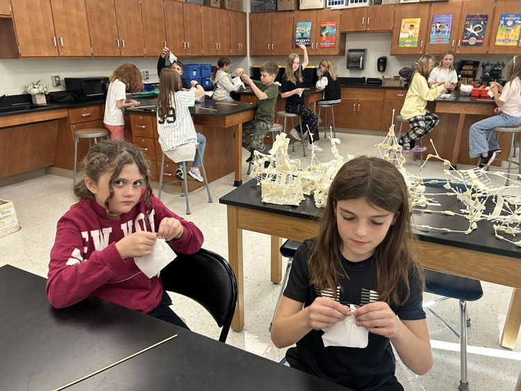 4th grade ghost stem 