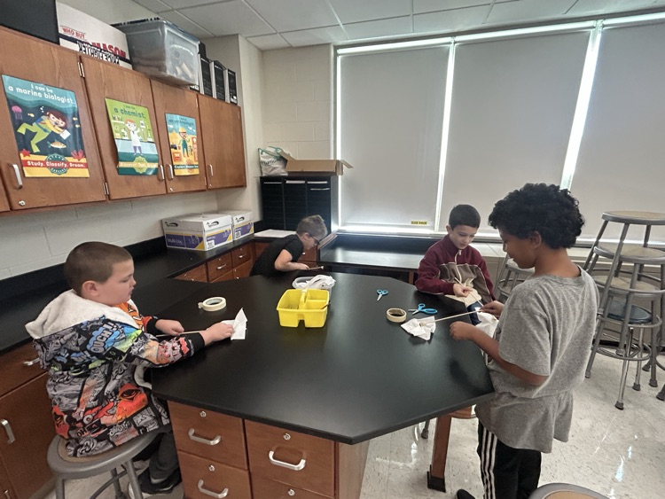 4th grade ghost stem 