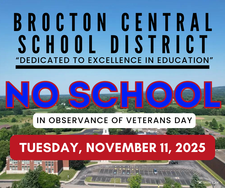 No School in Observance of Veterans Day Tuesday, November 11, 2025