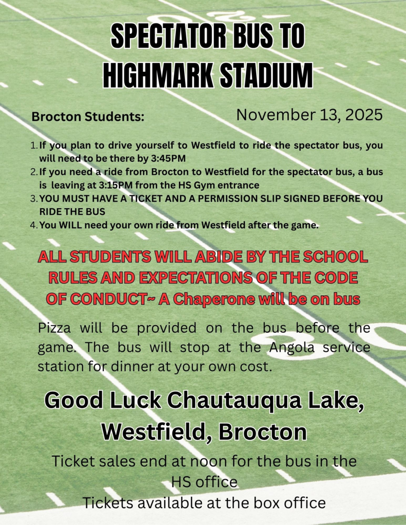 Spectator Bus to Highmark Stadium