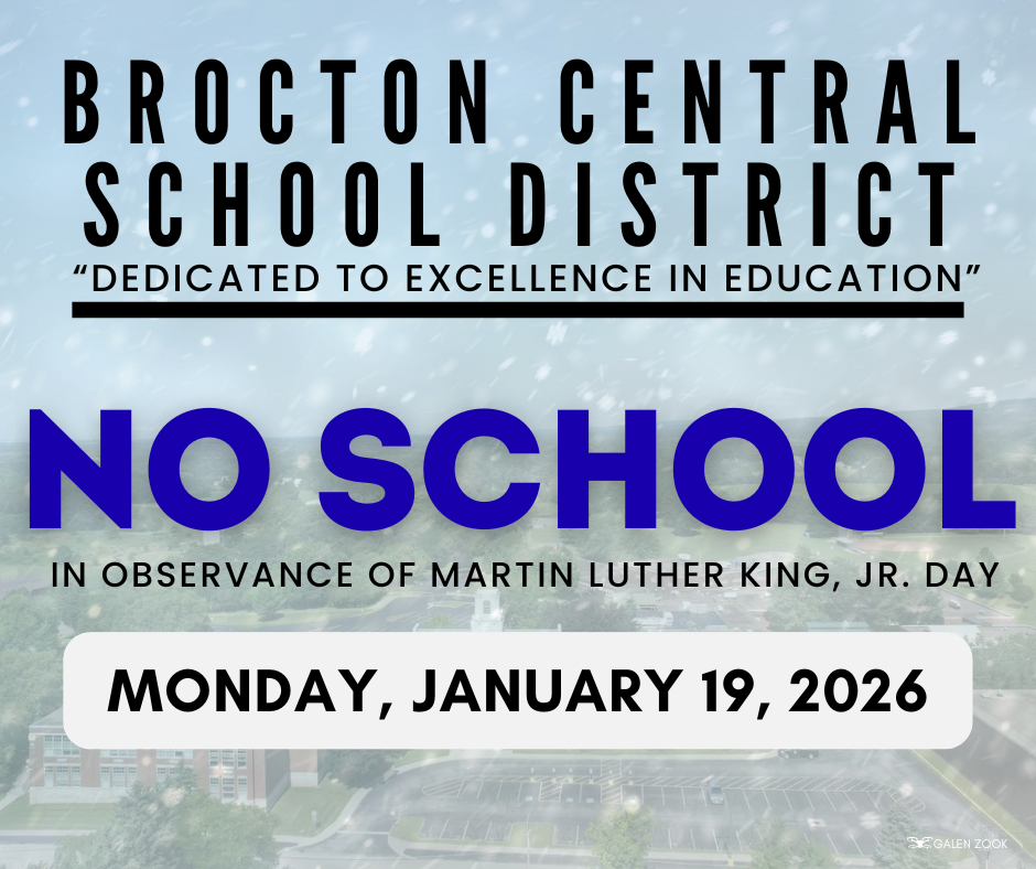 No School in Observance of Martin Luther King, Jr. Day