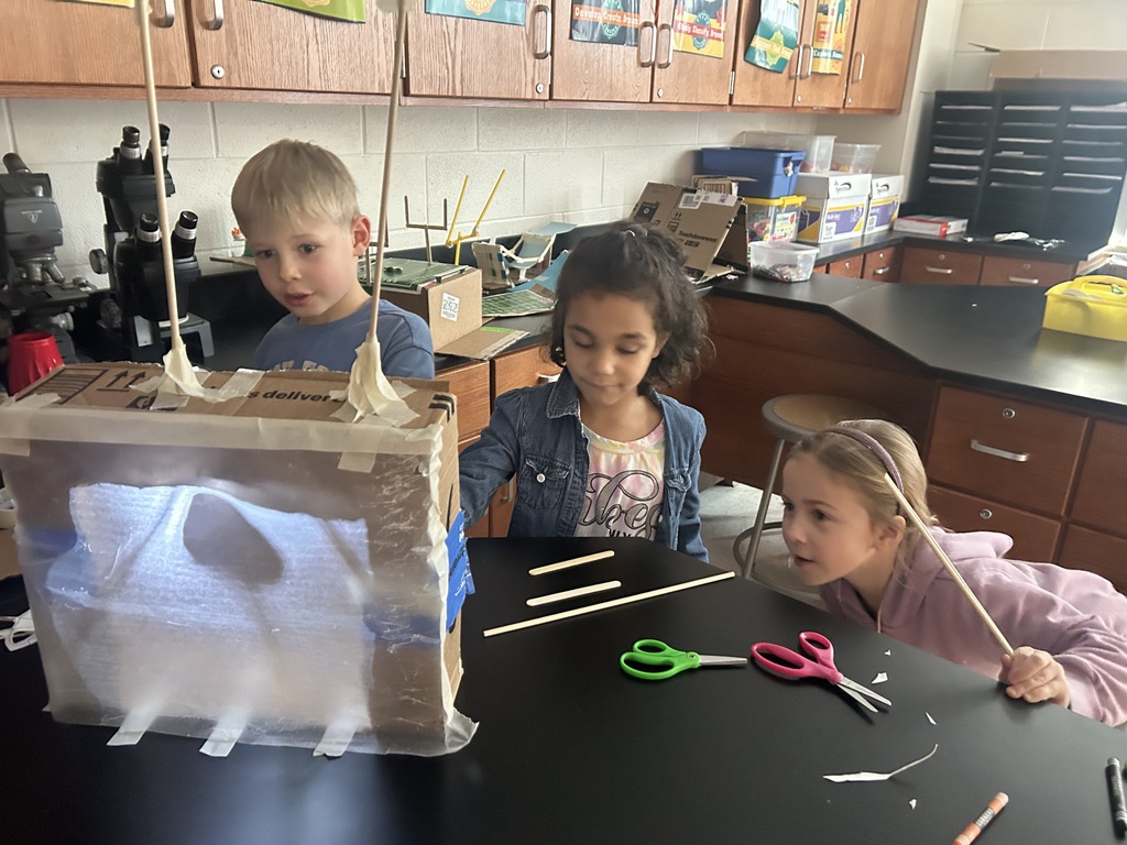 First Grade Mitten Shadow Puppet Project
